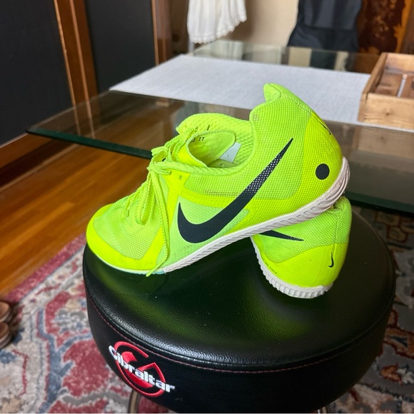 Bright Yellow Athletic Shoes - Picture 4 of 17